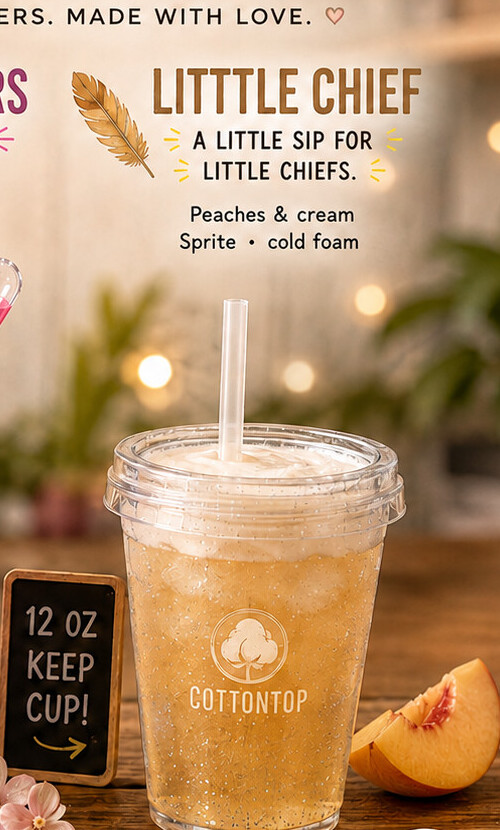 Little Chief CottonTop children’s drink