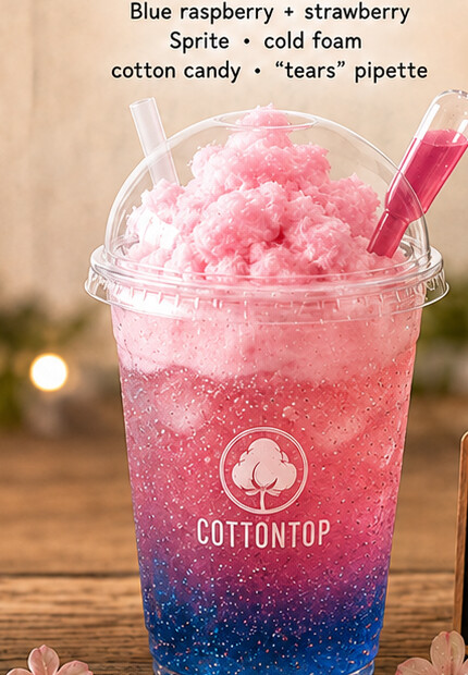 Unicorn Tears CottonTop children’s drink
